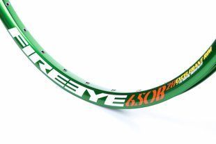 Обід FireEye Excelerant 650B 28 мм 32 отвори під диск зелений
