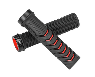 Грипсы VP VPG-128A, 135мм, с замком, чёрные