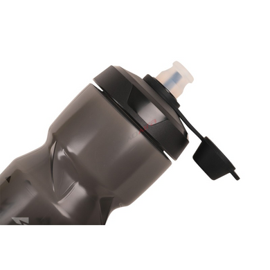 Фляга Zefal Sense Soft 80 No Mud (157Q), Soft-Cap System, 800мл, прозора з зеленим