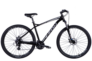 Велосипед AL 29" LEON TN-90 DD, 20", чёрно-серый