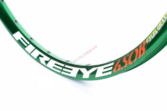 Обід FireEye Excelerant 650B 32 отвори під диск зелений