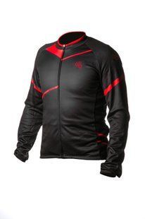 Велокуртка ONRIDE SHELL колір чорно-червоний XXL (Р.вироб. 3XL)