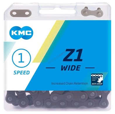 Цепь KMC Z1 Wide Single-speed 112 звеньев
