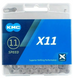Ланцюг KMC X11 Gray 118 ланок, бокс, сірий