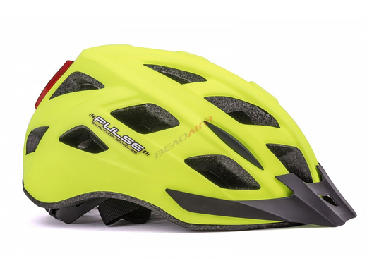 Шлём Author Pulse LED X8 (171 yellow-neon), 58-61cm, L, жёлтый