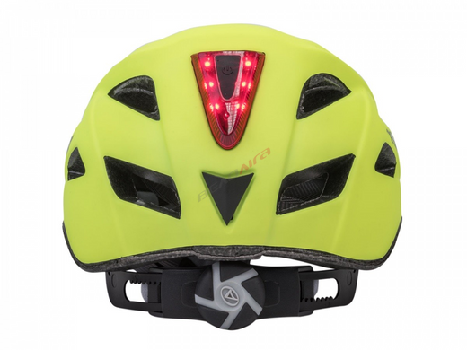 Шлём Author Pulse LED X8 (171 yellow-neon), 58-61cm, L, жёлтый