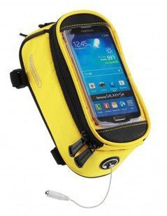 Сумка на раму під смартфон Roswheel 5.5" 12496M-CF5 жовтий