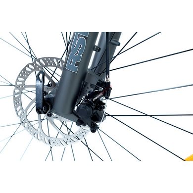 Велосипед AUTHOR (2022) Rival II 29", рама 21", колір срібно-жовтий