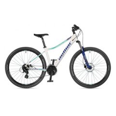 Велосипед AUTHOR (2022) Impulse ASL 27.5", рама 18", колір-білий (сріблястий) // блакитний
