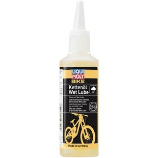 Мастило для ланцюга велосипедів (дощ/сніг) Bike Kettenoil Wet Lube, 0,1л.