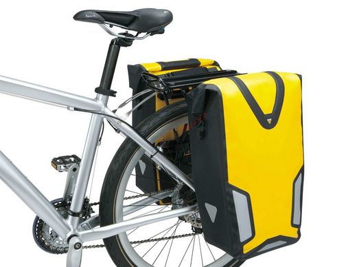 Сумка на багажник Pannier Dry Bag DX, TOPEAK, Желто-черный