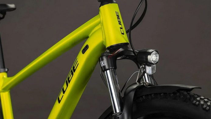 Велосипед 29" Cube Aim Pro lizard&acute;n&acute;black, 2026, XL, зелений