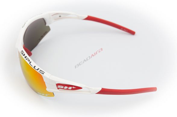 Солнцезащитные очки SH+ RG 4750 White-ML Revo Laser red, 3 линзы