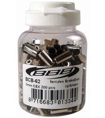 Наконечник баудена BBB BCB-62 BrakeEnd латунь для 5mm CEX тросиков ( цена за наконечник 1шт.)