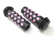 Ручки керма (грипси) Author AGR Junior R20 l.102mm pink-neon/black, чорно-бузкові