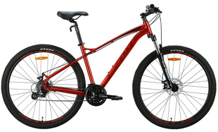 Велосипед LEON TN-90 DD 29", рама 18", червоно-чорний
