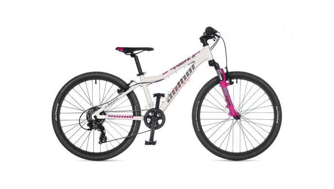 Велосипед AUTHOR (2021) A-Matrix SL 24", рама 12,5", цвет-белый / розовый