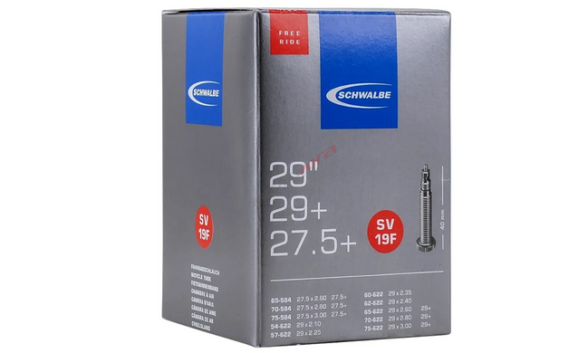 Камера Schwalbe SV19F (54/75-622) 40мм, чёрная