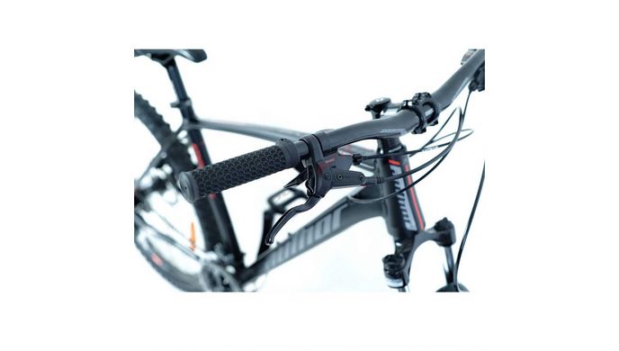 Велосипед AUTHOR (2022) Impulse II 27.5", рама 17", цвет-черный (серебристый) / черный