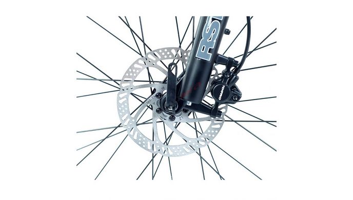 Велосипед AUTHOR (2022) Impulse II 27.5", рама 17", колір-чорний (сріблястий) / чорний
