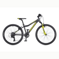 Велосипед AUTHOR (2022) A-Matrix SL 24" колір темно сірий / салатовий