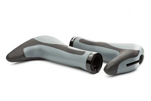 Гріпси ONRIDE HornGrip50, чорно-сірі