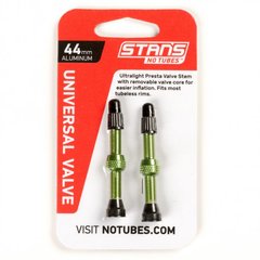 Безкамерний ніпель Stan&#039;s Notubes FV 44мм (2шт на блістері) зелені
