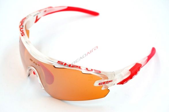 Сонцезахисні окуляри фотохромні SH + RG 5100 Reactive Flash /CRYSTAL Red