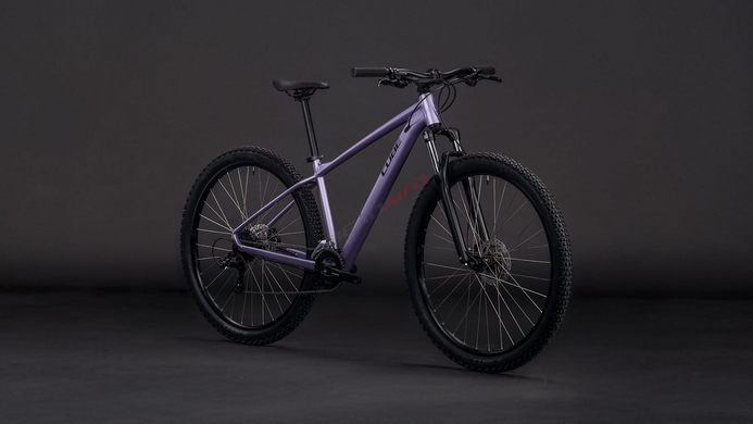Велосипед 27.5" Cube Aim ONE lightpurple ́n ́chrome 2026, S, фіолетовий