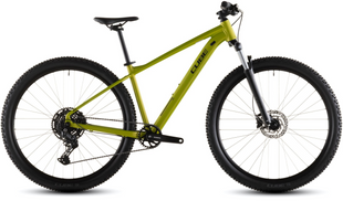Велосипед 27.5" Cube Aim Pro lizard&acute;n&acute;black, 2026, S, зелёный