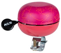 Дзвоник на кермо KLS Bell 60 рожевий