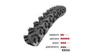 Покрышка KENDA 24x1,75 K-831A