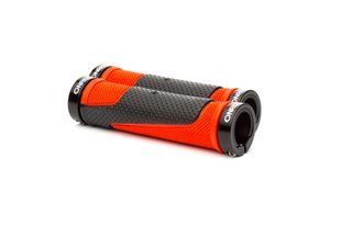 Ручки руля ONRIDE DualGrip. Чорний/Червоний