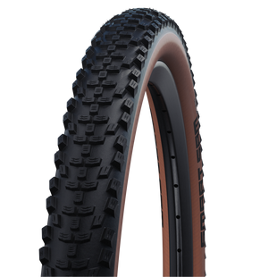 Покришка Schwalbe SMART SAM 29x2.25 (57-622), чорно-коричнева з рефлективною смугою