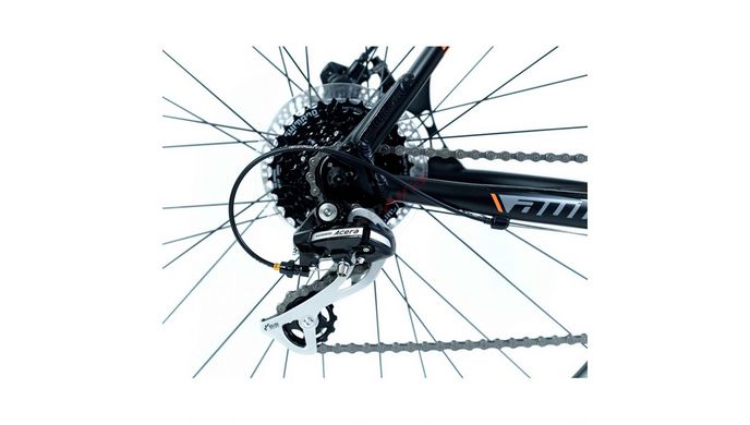 Велосипед AUTHOR (2021) Impulse II 29", рама 19", цвет - черный /красный