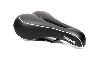 Сідло ONRIDE ForBut Gel сталеві рамки жіноче чорний