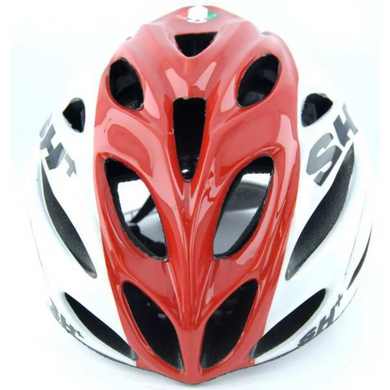 Шолом SH+ SHOT "NX" WHITE/RED/WHITE - 55/60 S/L, Біло- червоний, M-L