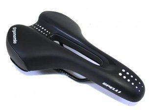 Седло SSS-4331 Байк\Турист комфорт, 283х179 мм