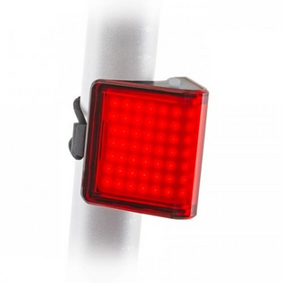 Фонарь стоп задний Author V-Block360, USB, CobLed 80lm, красный