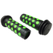 Ручки керма (грипси) Author AGR Junior R20 l.102mm green-neon/black, чорно-зелені