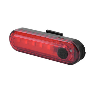 Фонарь задний PU56, 70LM, аккум. 250mAh, USB type-C, красный