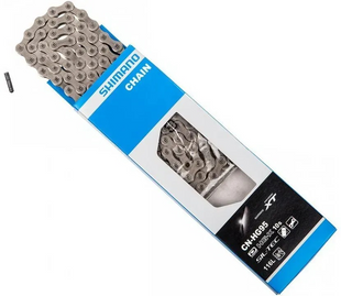 Ланцюг Shimano CN-HG95, 116 лінків, SIL-TEC 10-швидк., сірий