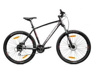 Велосипед Author (2023) Impulse II 27.5", рама 17", серебристо-чёрный