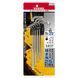 Набор из 9 ключей TORX № 8509BTX (набор из 9 предметов 8500BTX)