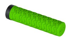 Ручки на руль с одним замком KLS Poison LockOn зеленый