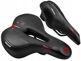 Седло Sportourer Medicus Pro 6.2 Lady Gel (18х25,5см), чёрное