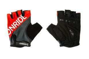 Рукавички ONRIDE Hold колір Сірий/Червоний розмір S