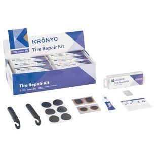 Велоаптечка KRONYO TBIC-34 комбінована (латки та самоклейки)