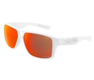 Окуляри R2 AT086C Master white з лінзами brown. red Revo polarized